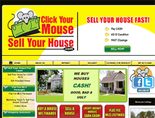 Tablet Screenshot of clickyourmousesellyourhouse.com